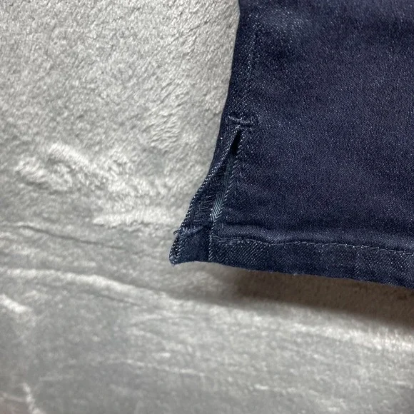 NYDJ Women's Size 14 Short Jeans Lift Tuck Technology Dark Blue Denim Straight - Picture 6 of 12